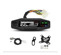 Universal Digital Motorcycle Speedometer Moto Meter Tachometer Odometer Instrument Sensor Speed Gauge Tacho RPM