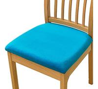 Universal Dining Chair Covers, 4-Piece Set, Soft Velvet Stretch, Non-Slip Protection for Home Décor, Ideal for Dining Room & Hotel Chairs