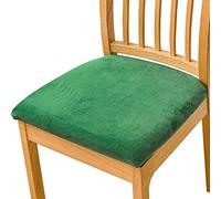Universal Dining Chair Covers, Set of 4, Anti-Slip, Soft Protection for Home Decor, Stretch Velvet for Dining Room & Hotel Chairs, Elegant and