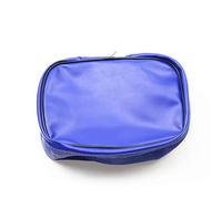 Universal Dirt Bike Off-road PU Leather Tool Bag Storage Tool For Motorcycle Honda Kawasaki Yamaha XR250 KLX250 DRZ 250 (Blue)