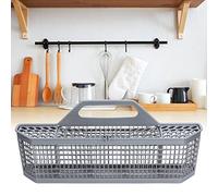 Universal Dishwasher Cutlery Basket, Open Grid Design with Different Sized Holes, Solve Problems for GE WD28X10128