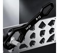 Universal Double Ended Torx Wrench-Multi Function Double Ended Torx Hand Tool Metric for Home Auto Bike,8-22 mm