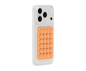 Universal Double-Sided Suction Cup Mount for Smartphone, Orange