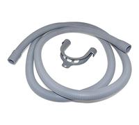 Universal Drain Outlet Hose 2.5m with Hook Compatible with Bosch Beko Hotpoint