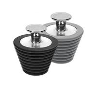 Universal Drain Plug, 2 Pack Silicone And Stainless Steel Bathtub Stoppers