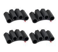 Universal Drill Bit Holder for 1/4" Clip Organizer and Hex Socket for Power Tools Adhesive Mount Hex Shank Holder