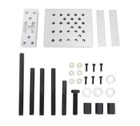 Universal Drill Press Support Plate Set, 30 Ton Wheel Hub Bearing Bushing Removal Installation Tool with Adjustable Base and Anti - Slip Design for Auto Repair Shops