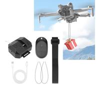 Universal Drone Payload Dropper for DJI FLIP/AIR 3S/Mavic 3 Pro - 500g Capacity Aerial Delivery Launcher, Remote Control Release, Type-C Charging, Easy Mount for Gifts & Supplies