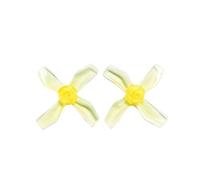 Universal Drone Propeller 1220 31mm 0.8mm/1mm Hole 4 piece PC CW CCW For 0703-1103 Motor FPV Micro Drone(8Pairs Yellow 1mm)
