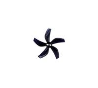 Universal Drone Propeller D51 2020 2x2x5 2-inch 50.3mm 5-Blade PC 1.5mm For RC FPV(Black)