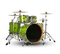 Universal Drum Set for Adults and Beginners, 5 Drums and 4 Cymbals, Perfect for Practice and Learning