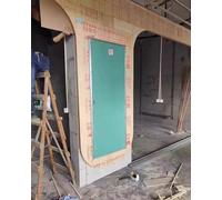 Universal Drywall Access Panel with Aluminum Frame - Decorative Service Door Cover for Plumbing and Electrical Access