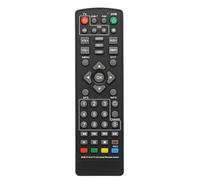 Universal DVB-T2 Set-Top Box Remote Control Wireless Smart Television STB Controller Replacement for HDTV Smart TV Box Black