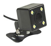 Universal Dynamic Trajectory Parking Line Reversing Camera Backup Rear View Parking Waterproof RCA Vehicle Car Camera Dash Cam(Cam And Power Cable)