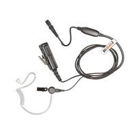 Universal earpiece - One Earpiece for any Radio Compatible with Motorola ICOM, Kenwood, Mitex, Hytera (Heavy Duty Covert Universal Earpiece)