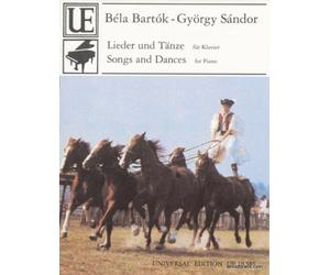 UNIVERSAL EDITION BARTOK B. - SONGS & DANCES - PIANO Classical sheets Piano