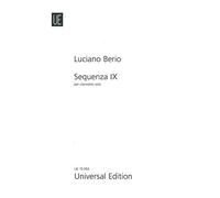 UNIVERSAL EDITION BERIO L. - SEQUENZA Xia - CLARINETTE Classical sheets Clarinet