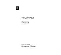 UNIVERSAL EDITION MILHAUD DARIUS - CONCERTO OP.108 - ALTO & PIANO Classical sheets Viola
