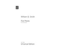 UNIVERSAL EDITION SMITH WILLIAM O. - 5 PIECES - CLARINETTE Classical sheets Clarinet
