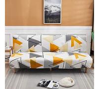 Universal Elastic Sofa Cover Without Armrests - 3/2/1 Seater Protector - Stylish Living Room Couch Blanket - & Easy to Clean Sofa Slipcover