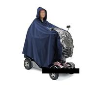 Universal Elderly Mobility Scooter Waterproof Poncho Wheelchair Hooded Bike Raincoat Rain Ebike Cover Rainwear Electric Cycling(Color-02)