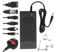 Universal Electric Charger With 6 Connections for Xiaomi Ninebot Scooter, Hoverboard, E-Bike and Mobility - UK 3 Pin