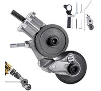 Universal Electric Drill Plate Cutter, Sheet Metal Cutter Drill Attachment, Metal Nibbler Drill Attachment, Electric Drill Shears Attachment Cutter Tool Adapter for Metals, Steel, Aluminum, Copper