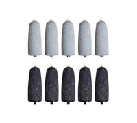 Universal Electric Foot File Replacement Refill, Pedicure Callus Hard Skin Remover Rollers, 5 Extra Coarse and 5 Regular Coarse Heads Compatible with F-Lawless J-Ml N-Uyou P-EDI for Foot Care at Home