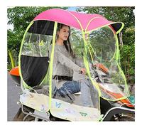 Universal Electric Motorcycle Sunshade Cover, Universal Car Motor Scooter Umbrella Motorcycle Rain Cover Fully Enclosed Motor Scooter Umbrella Mobility Sun Shade & Waterproof Rain Cover