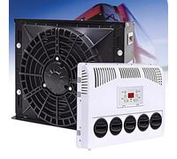 Universal Electric RV Air Conditioner, Mini Split, 12V/24V Fast Cooling Unit for Camping Vehicles, Trucks, Buses, Cars, and Vans