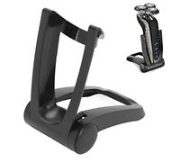 Universal Electric Storage Holder, Prevent Fall Electric Shaver Stand Bracket ABS Utility Storage Electric Shaver Shower Storage Organizer for Bathroom Bedroom and Hair Salons, Black