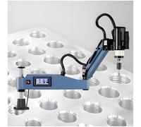 Universal Electric Tapping Machine with 360° Multi-Directions and Collets for M3-M20 Threading