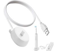 Universal Electric Toothbrush Charger - Compatible with Oral-B Toothbrushes - Charging Base for Home & Travel - Replacement Charger