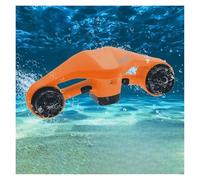 Universal electric underwater scooter for adults-an electric propulsion device for diving and surfing. Features support for depths up to 30 meters, three adjustable speed settings, and a lightweight d