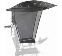 Universal Electric Wheelchair Umbrella, Adjustable Outdoor Umbrella Holder Sun Shade Rain Cover Water & Tear Resistant Protection for Most Wheelchairs