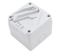 Universal Enclosed Motor Disconnect Switch, Non Conductive Shell 3 Phase 20A High Conductivity Motor Isolation Switch