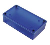 Universal enclosure Hammond Electronics 1591XXMTBU ABS blue (transparent) 85 x 56 x 25 1 pc(s)