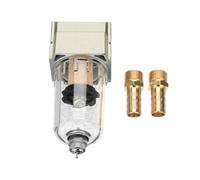 Universal Engine Oil Catch Tank Reservoir Can Filter Gas Separator Replacement With 2 Connector Tube 10mm/12mm Diesel Filter Water Sensor(10mm)