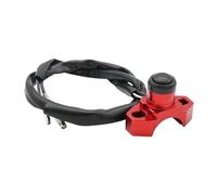 Universal Engine ON OFF Start Kill Switch Button Compatible With Dirt Bikes Like YZ450F YZ250F YZF Motorcycles CNC Motorcycle Accessory(Red)