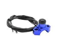 Universal Engine Stop Start Kill Switch Button CNC Aluminum Billet Compatible With Z125 Z300 Z400 Z650 Z750 Z800 Z900 RS Z1000 Motorcycles(Blue)