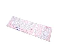 Universal English Keyboard Stickers, Background with White Lettering Keyboard Letters Replacement Stickers for Computer Laptop Notebook Desktop
