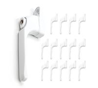 Universal Espag Inline Window Handle - White (10 Pack)