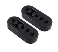 Universal Exhaust Mount Rubber Hanger 4-Hole 12mm Pack of 2