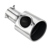 Universal Exhaust Muffler For Civic 10th Gen 2016 2017 Car Oval Rear Exhaust Straight TailPipe Muffler Modification