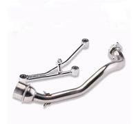 Universal Exhaust Pipe Compatible With For RS100 Motorcycle Exhaust Pipe Front Link Pipe Connect 51MM Exhaust Muffler