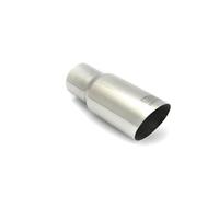 Universal Exhaust Tailpipe Muffler Tip Round 80 mm Length 120 mm Mounting Diameter 60 mm