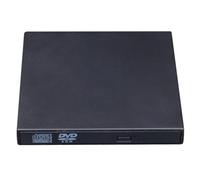 Universal External CD DVD Optical Drive Portable USB 2.0 External DVD Optical Drive Player Reader(Black)
