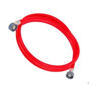 Universal Extra Long Hot Fill Red Inlet Hose 2.5m for Washing Machine Dishwasher