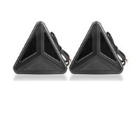 Universal F1 Triangle Style LED Rear Stop Tail Light Red Strobe LIGHTS Blinker Warning Brake Signal Lamp 12V Car Truck Flasher Tails Brakes Lights