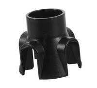 Universal Facial Steamer Nozzle Bracket Replacement Base Black Plastic | Home and Professional Use, Fine Mist Distribution, Easy Maintenance, Holder